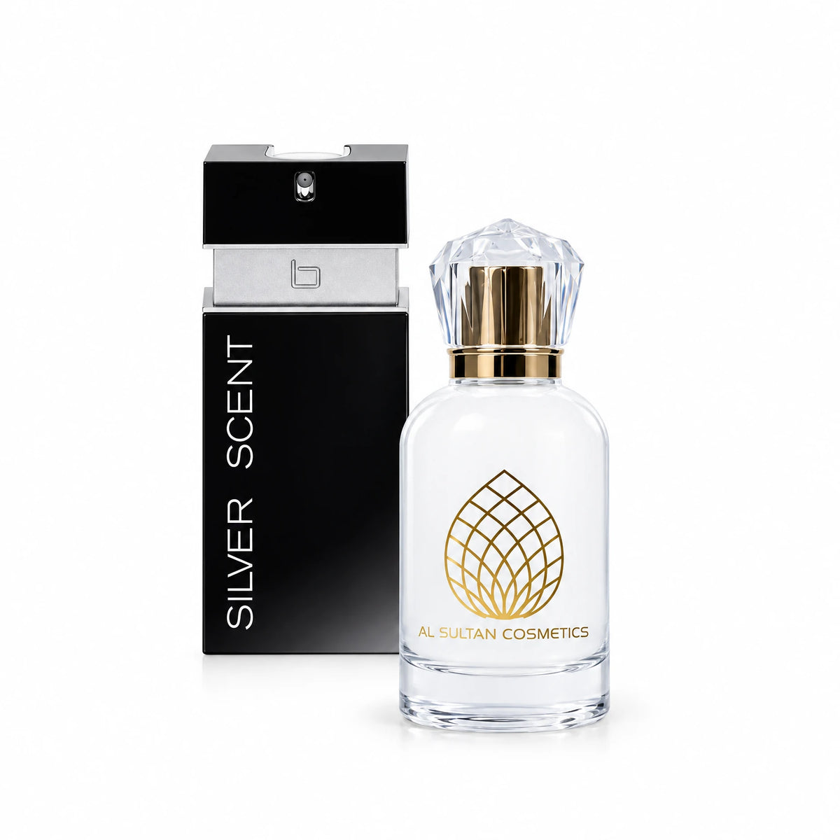 Silver Scent original perfume bottle