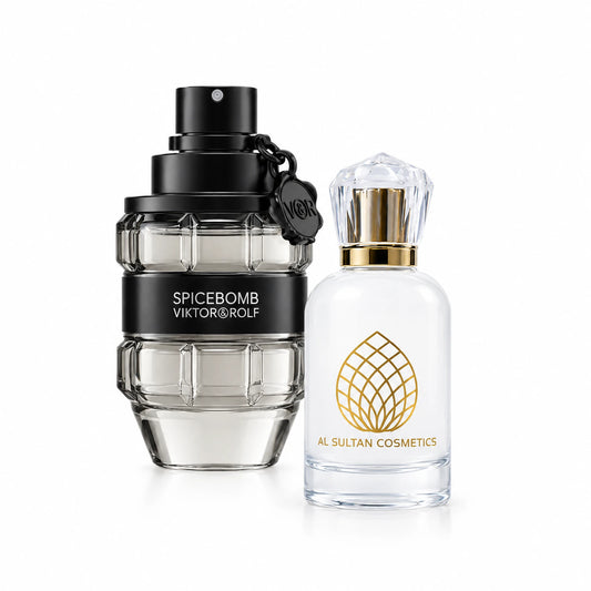 Spicebomb fragrance bottle