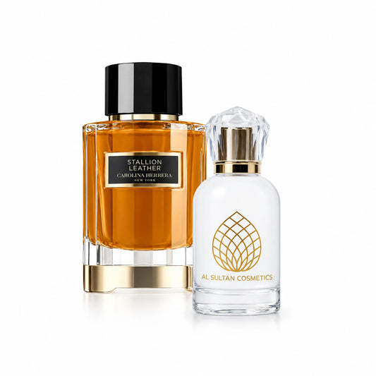 Stallion Leather original perfume bottle