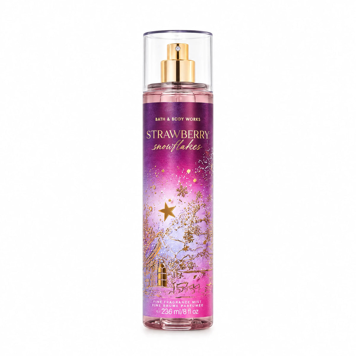 Strawberry Snowflakes Bath and Body Works