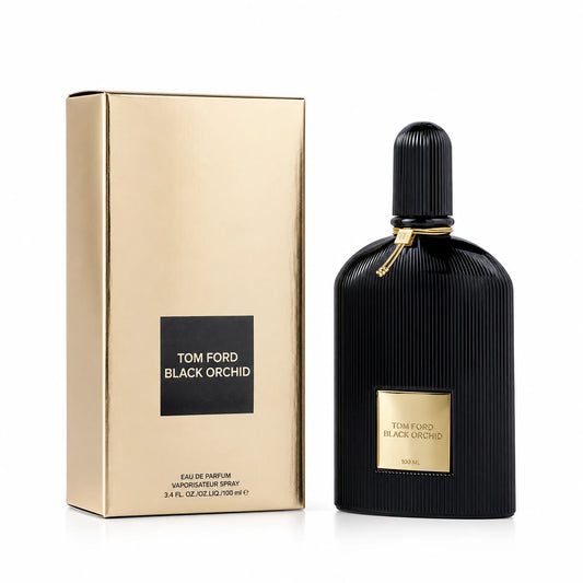 Black Orchid original perfume bottle