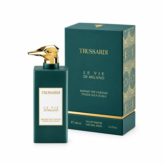 Behind the Curtain Piazza Alla Scala luxury perfume by Trussardi