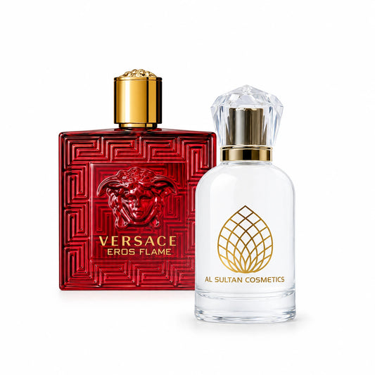 Eros Flame by Versace perfume bottle