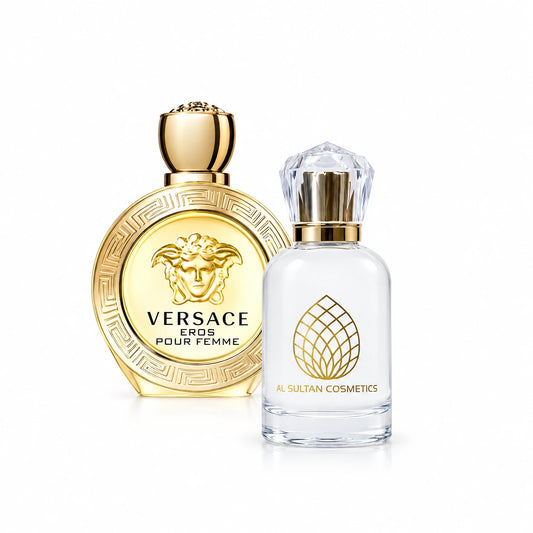Eros Versace fragrance bottle
