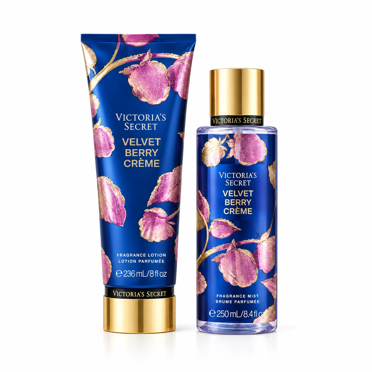 Victoria’s Secret Velvet Berry Crème Mist & Lotion Set