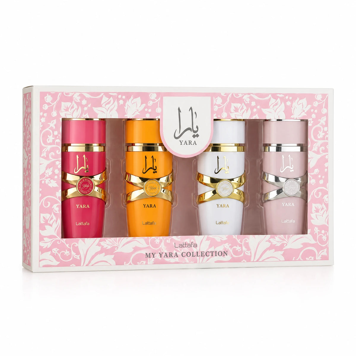 Yara Collection (4 Pieces Lattafa fragrance bottle